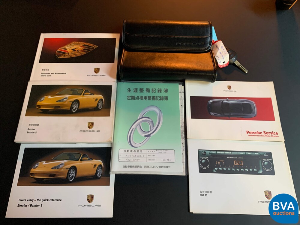 Porsche Boxster S 986 3.2 facelift 260pk 2002 -YOUNGTIMER-