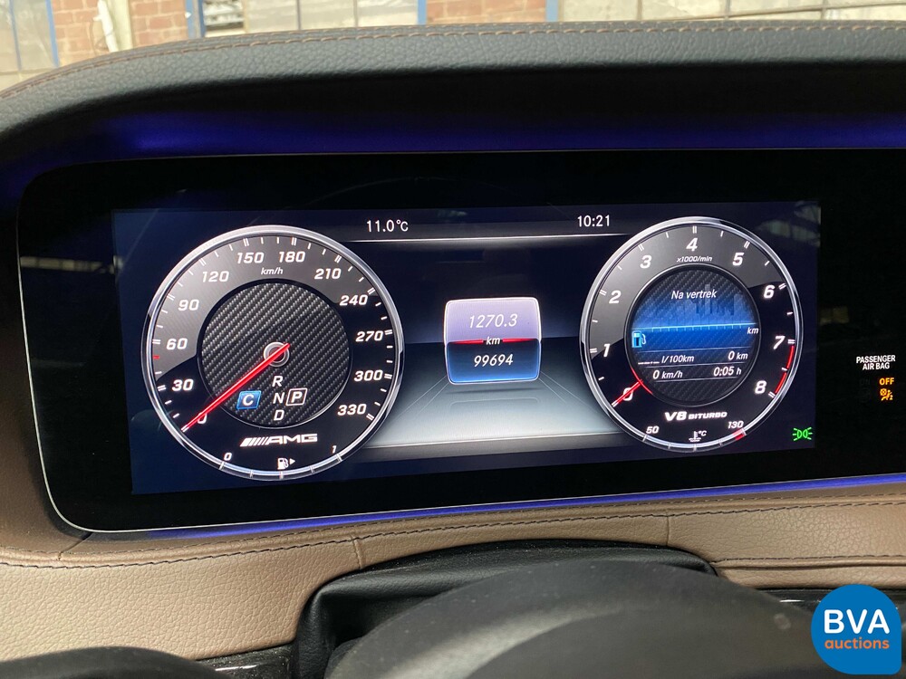 Mercedes-Benz S63 AMG Long 612pk 4Matic+ Premium Plus S-class 2018, XL-831-D.