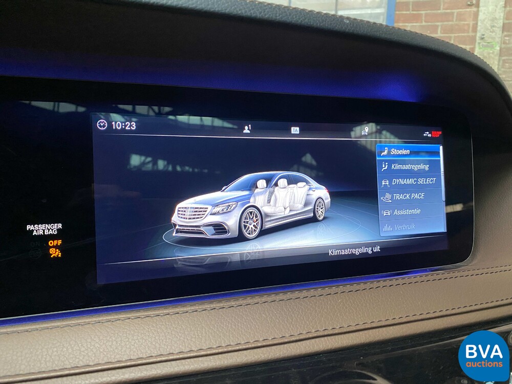 Mercedes-Benz S63 AMG Long 612pk 4Matic+ Premium Plus S-class 2018, XL-831-D.