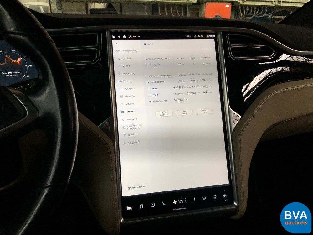 Tesla Model X 90D Autopilot 7-Personen 2016 428PK, KH-717-D.