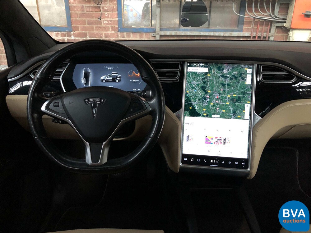 Tesla Model X 90D Autopilot 7-Personen 2016 428PK, KH-717-D.