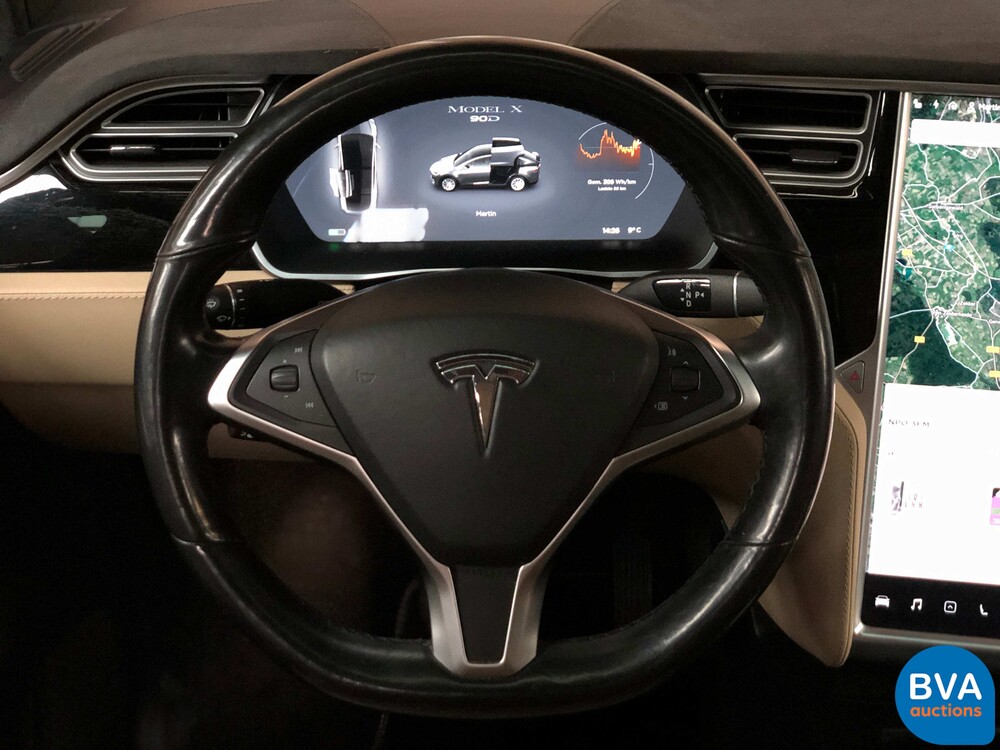 Tesla Model X 90D Autopilot 7-Personen 2016 428PK, KH-717-D.