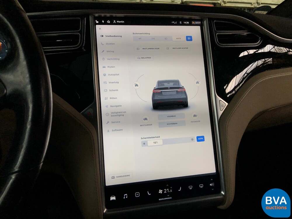 Tesla Model X 90D Autopilot 7-Personen 2016 428PK, KH-717-D.