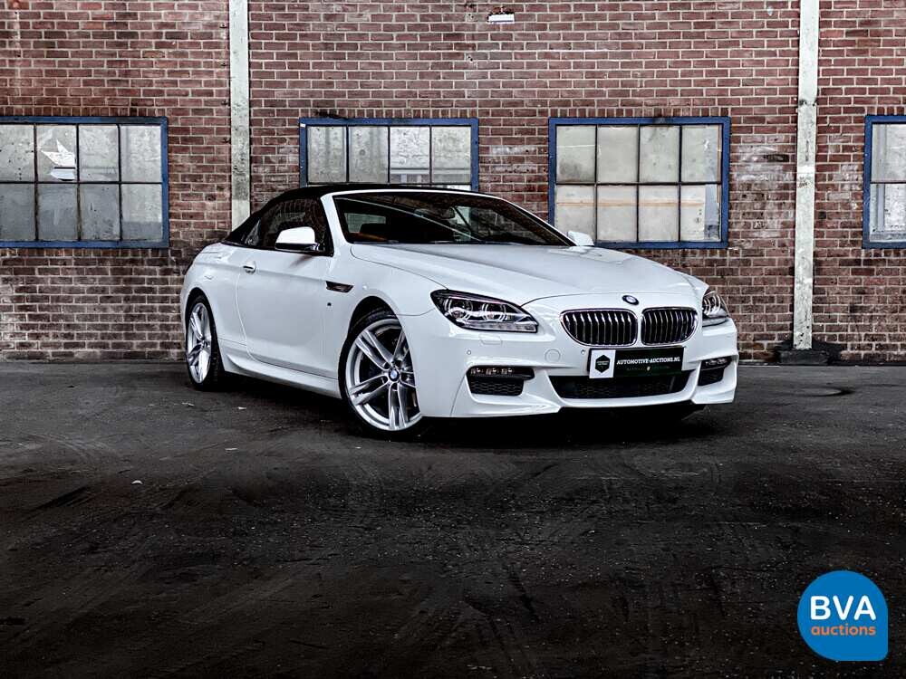 BMW 640i xDrive M-Sport Cabriolet Individual 6-series 320pk 2014 F12, PB-567-B.