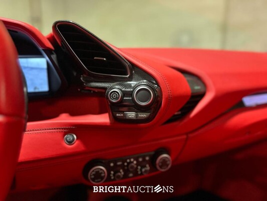 Ferrari 488 Spider 3.9 V8 670pk 2018 (Garantie)