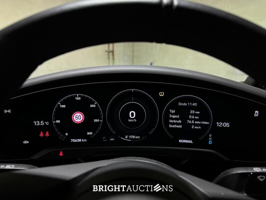 Porsche Taycan Sport Turismo 79 kWh 326pk 2022 (Origineel-NL), P-959-PG - 033-K0X
