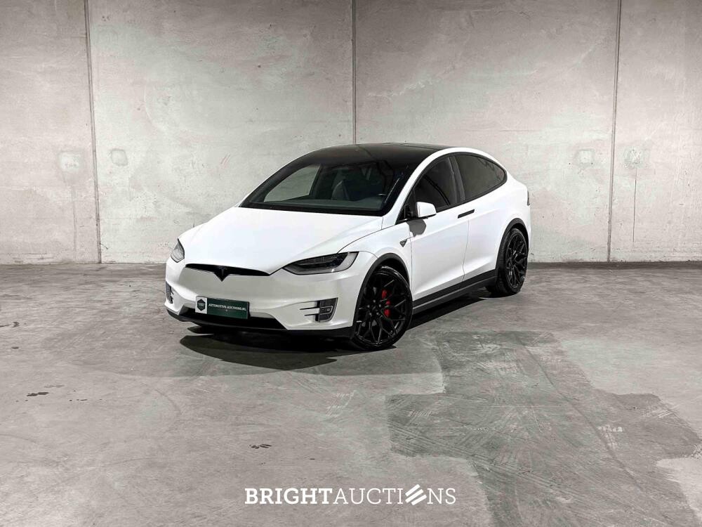Tesla Model X Long Range 417pk 2020 (Origineel-NL), K-123-GP