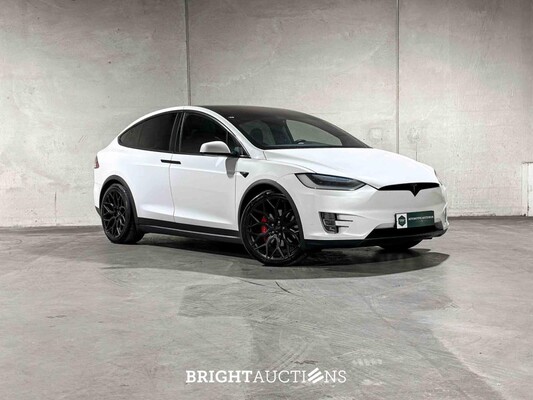 Tesla Model X Long Range 417pk 2020 (Origineel-NL), K-123-GP