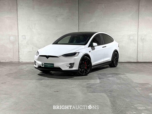Tesla Model X Long Range 417pk 2020 (Origineel-NL), K-123-GP