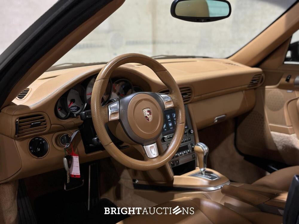 Porsche 911 Turbo Cabrio 3.6 997 480pk 2008, PJ-445-H Youngtimer