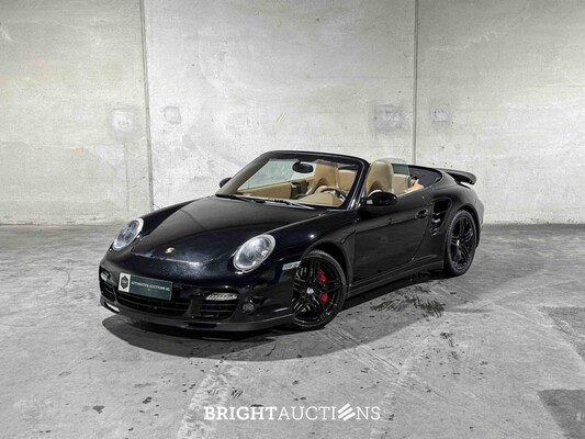 Porsche 911 Turbo Cabrio 3.6 997 480pk 2008, PJ-445-H Youngtimer