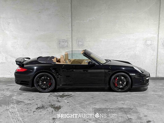 Porsche 911 Turbo Cabrio 3.6 997 480pk 2008, PJ-445-H Youngtimer