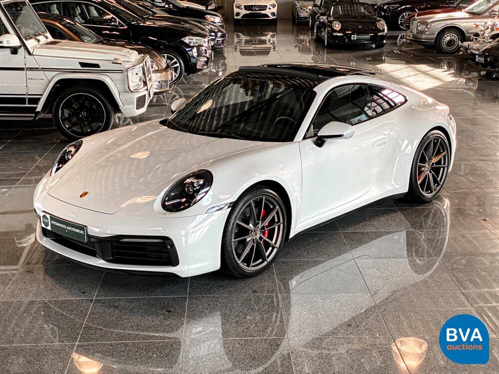 Porsche 911 992 Carrera 4S 3.0 450pk 2021 Garantie NW-Model GARANTIE