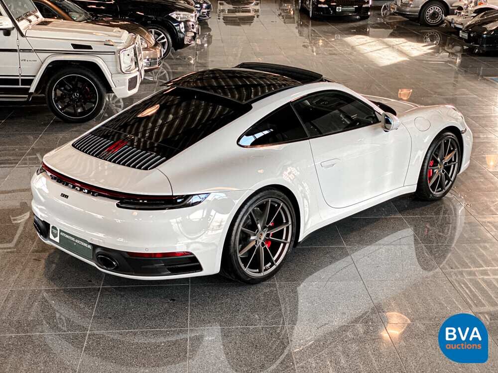 Porsche 911 992 Carrera 4S 3.0 450pk 2021 Garantie NW-Model GARANTIE