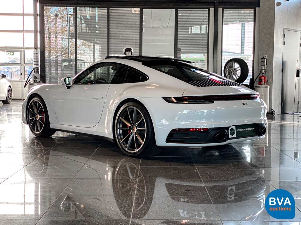Porsche 911 992 Carrera 4S 3.0 450pk 2021 Garantie NW-Model GARANTIE