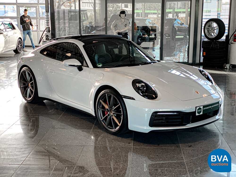 Porsche 911 992 Carrera 4S 3.0 450pk 2021 Garantie NW-Model GARANTIE
