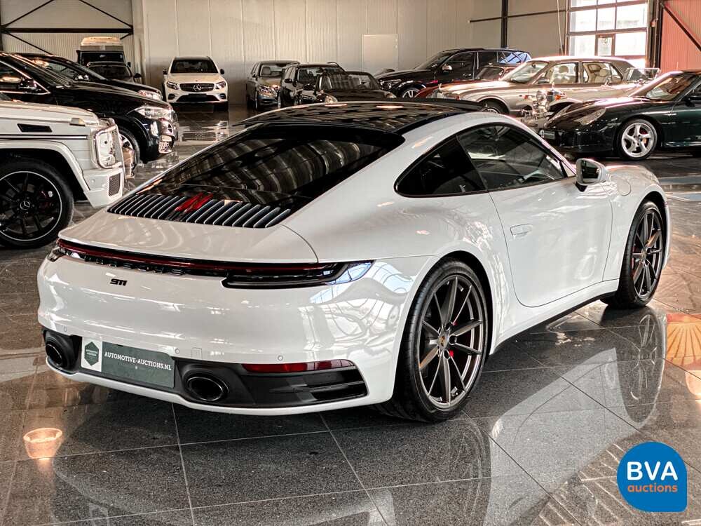 Porsche 911 992 Carrera 4S 3.0 450pk 2021 Garantie NW-Model GARANTIE