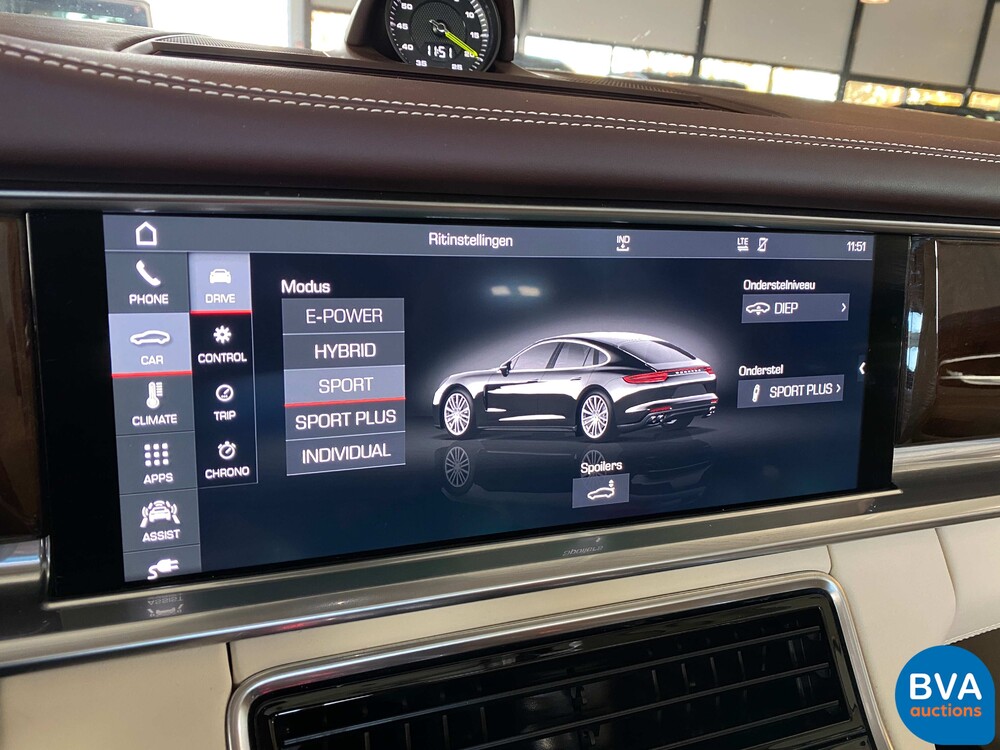 Porsche Panamera 4 E-Hybrid Executive (LWB) Sportchrono 462pk 2.9 V6 2018 MY -Org NL-
