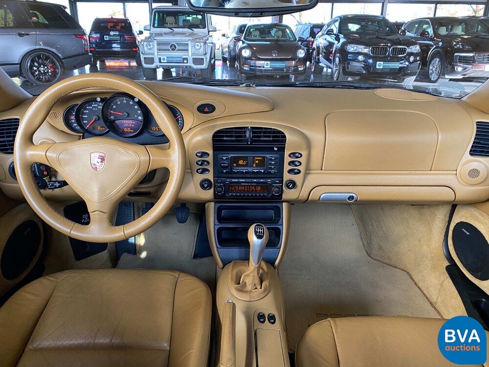 Porsche 911 3.6 Coupé Turbo 996 420pk 2003, TF-947-G