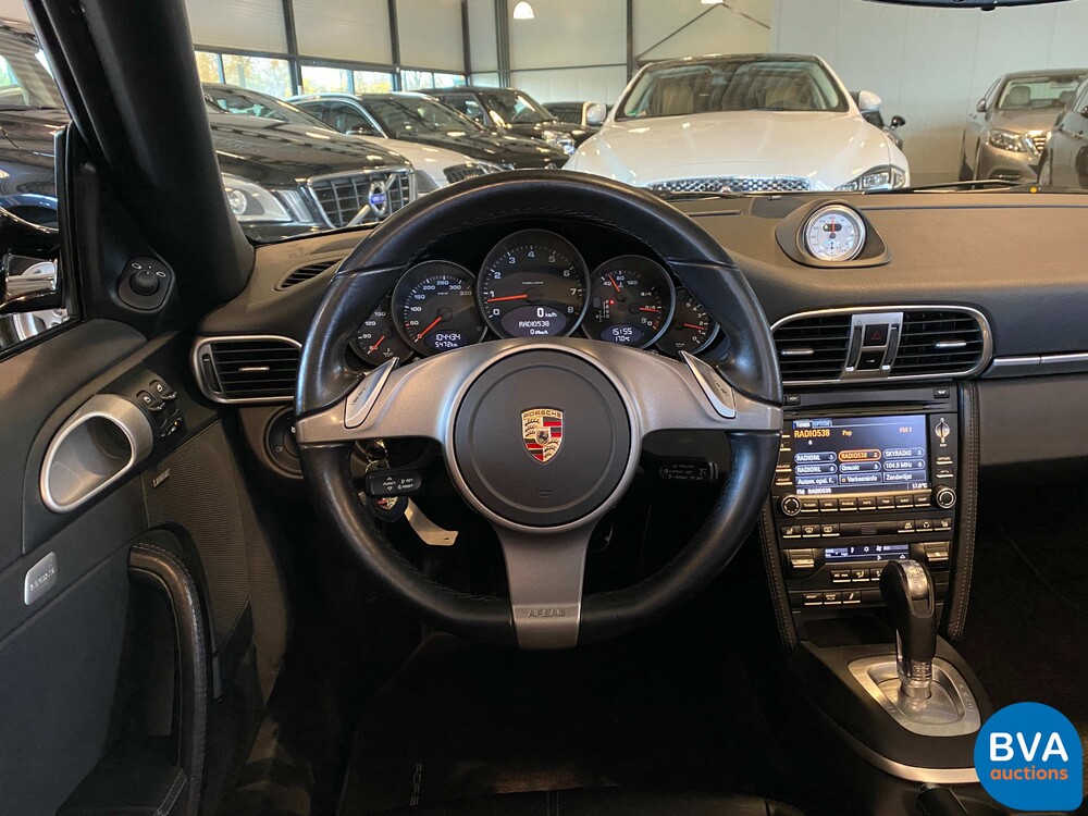 Porsche 911 Cabriolet 3.8 Carrera 4S SportChrono 385pk 2009, GB-567-R