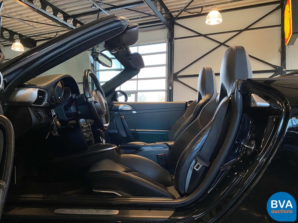 Porsche 911 Cabriolet 3.8 Carrera 4S SportChrono 385pk 2009, GB-567-R