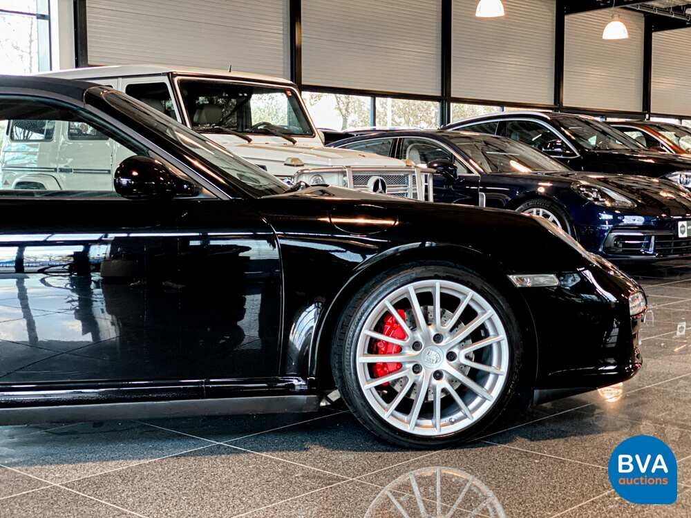 Porsche 911 Cabriolet 3.8 Carrera 4S SportChrono 385pk 2009, GB-567-R