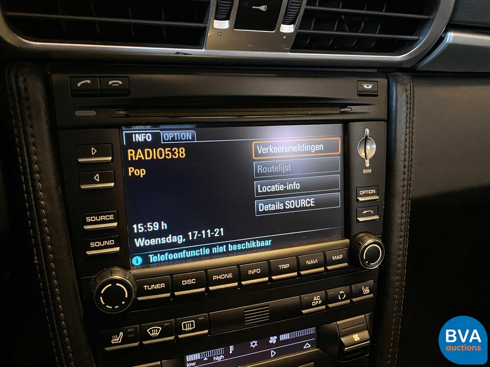 Porsche 911 Cabriolet 3.8 Carrera 4S SportChrono 385pk 2009, GB-567-R