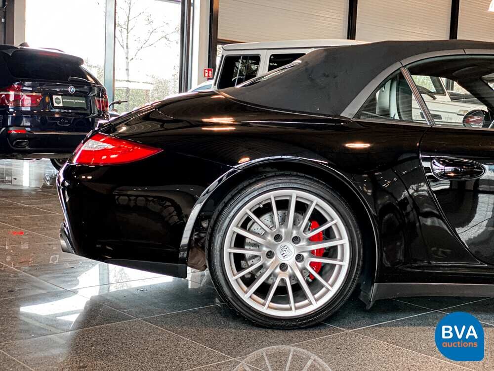 Porsche 911 Cabriolet 3.8 Carrera 4S SportChrono 385pk 2009, GB-567-R