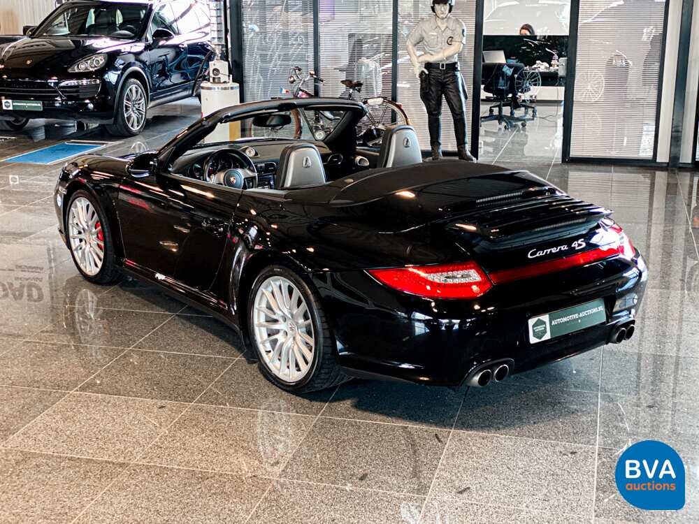 Porsche 911 Cabriolet 3.8 Carrera 4S SportChrono 385pk 2009, GB-567-R