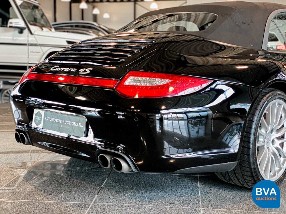 Porsche 911 Cabriolet 3.8 Carrera 4S SportChrono 385pk 2009, GB-567-R