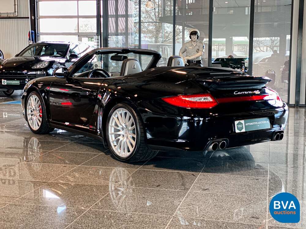 Porsche 911 Cabriolet 3.8 Carrera 4S SportChrono 385pk 2009, GB-567-R