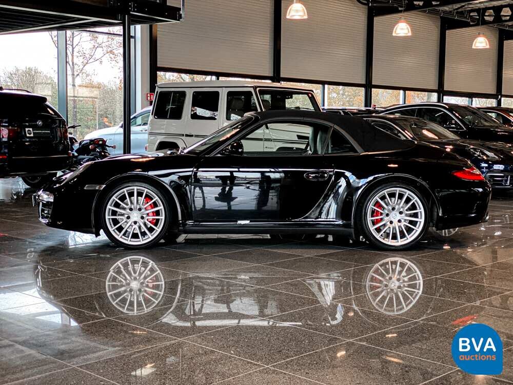 Porsche 911 Cabriolet 3.8 Carrera 4S SportChrono 385pk 2009, GB-567-R