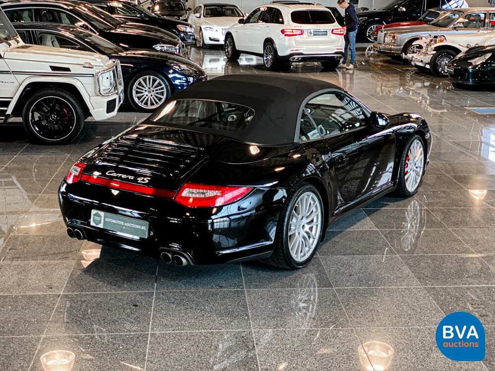Porsche 911 Cabriolet 3.8 Carrera 4S SportChrono 385pk 2009, GB-567-R