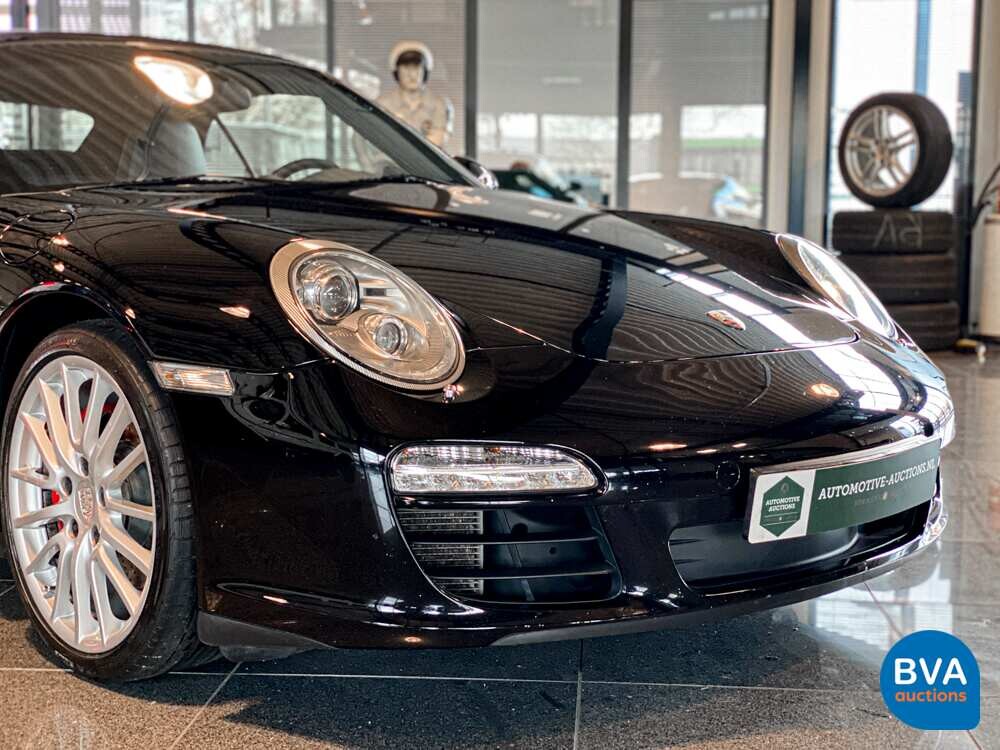 Porsche 911 Cabriolet 3.8 Carrera 4S SportChrono 385pk 2009, GB-567-R