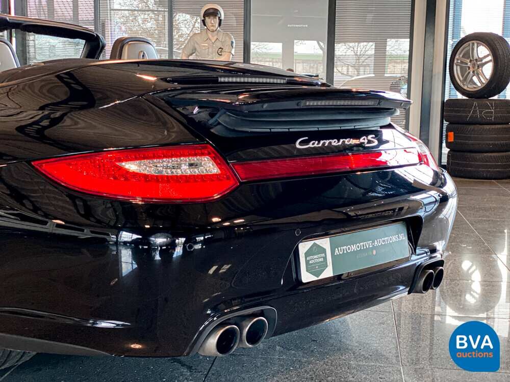 Porsche 911 Cabriolet 3.8 Carrera 4S SportChrono 385pk 2009, GB-567-R