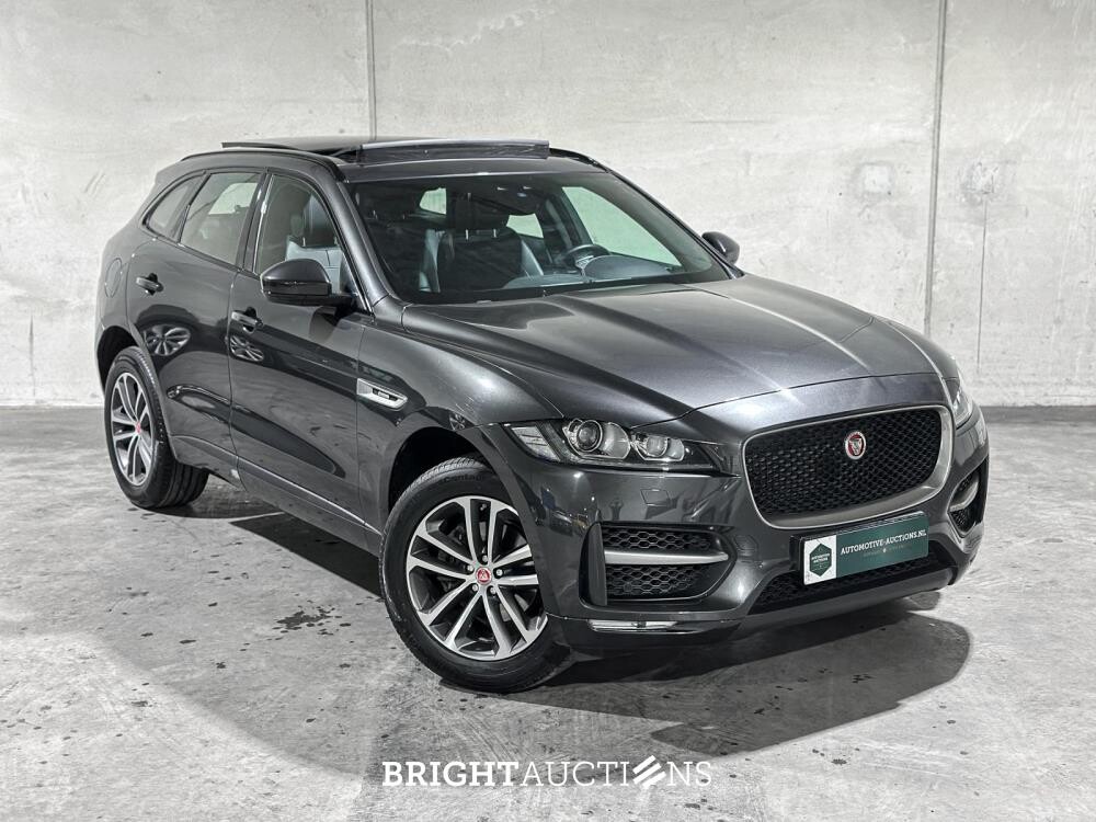 Jaguar F-PACE 2.0t AWD Portfolio 250pk 2019 (Origineel-NL), XH-556-V