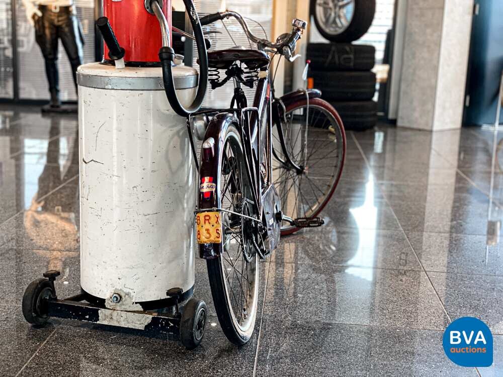 Fiets met VAP4 hulpmotor 48cc 1942