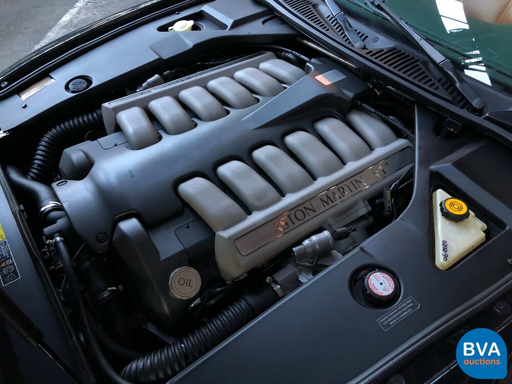 Aston Martin DB7 Volante Vantage 5.9 V12 416pk 2001 -Org NL-, 15-GS-FD