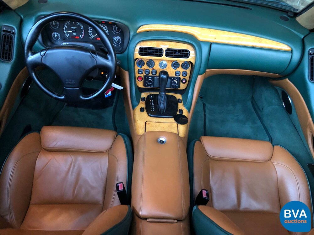 Aston Martin DB7 Volante Vantage 5.9 V12 416pk 2001 -Org NL-, 15-GS-FD