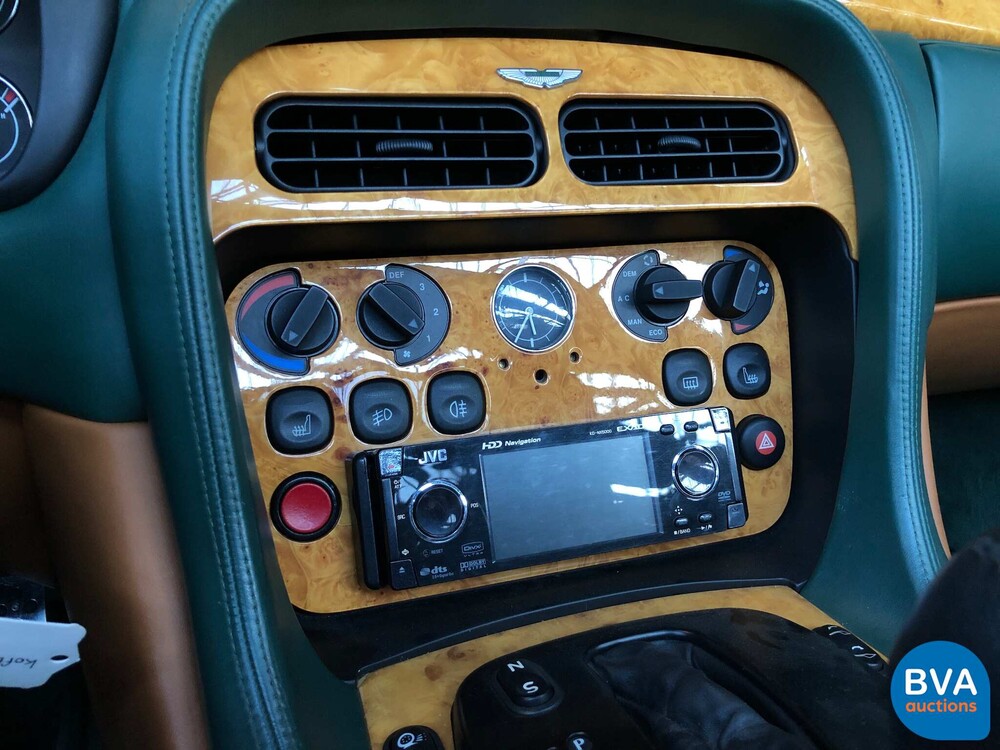 Aston Martin DB7 Volante Vantage 5.9 V12 416pk 2001 -Org NL-, 15-GS-FD