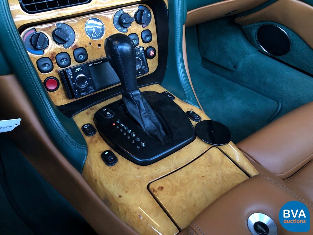 Aston Martin DB7 Volante Vantage 5.9 V12 416pk 2001 -Org NL-, 15-GS-FD