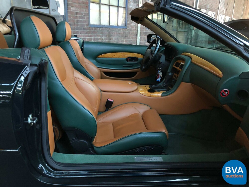 Aston Martin DB7 Volante Vantage 5.9 V12 416pk 2001 -Org NL-, 15-GS-FD