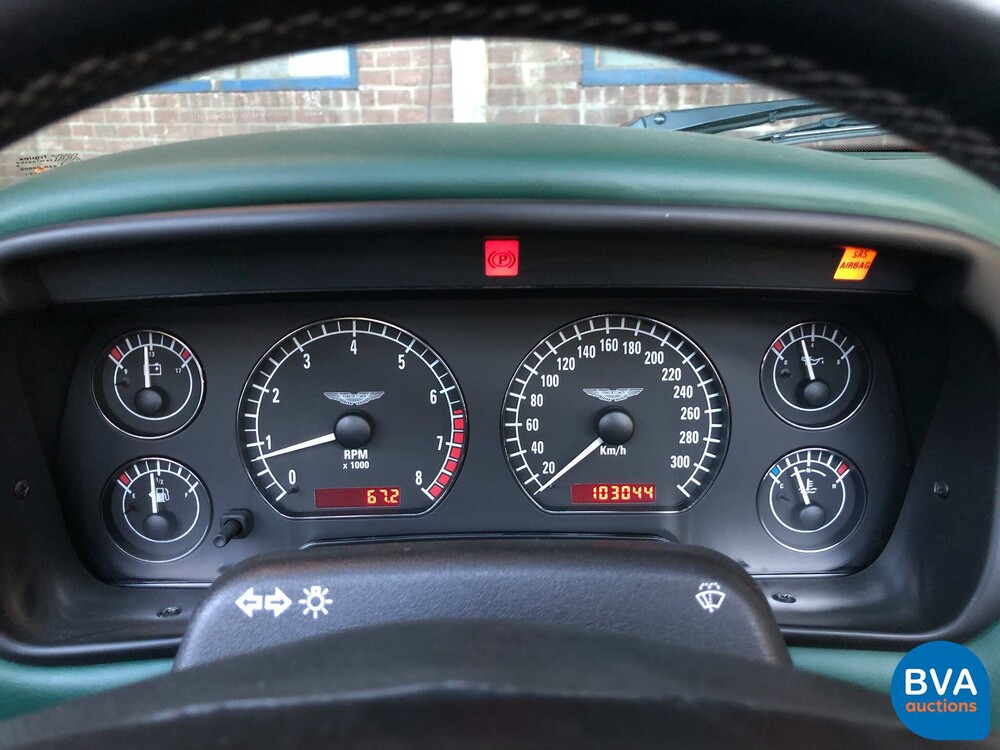 Aston Martin DB7 Volante Vantage 5.9 V12 416pk 2001 -Org NL-, 15-GS-FD