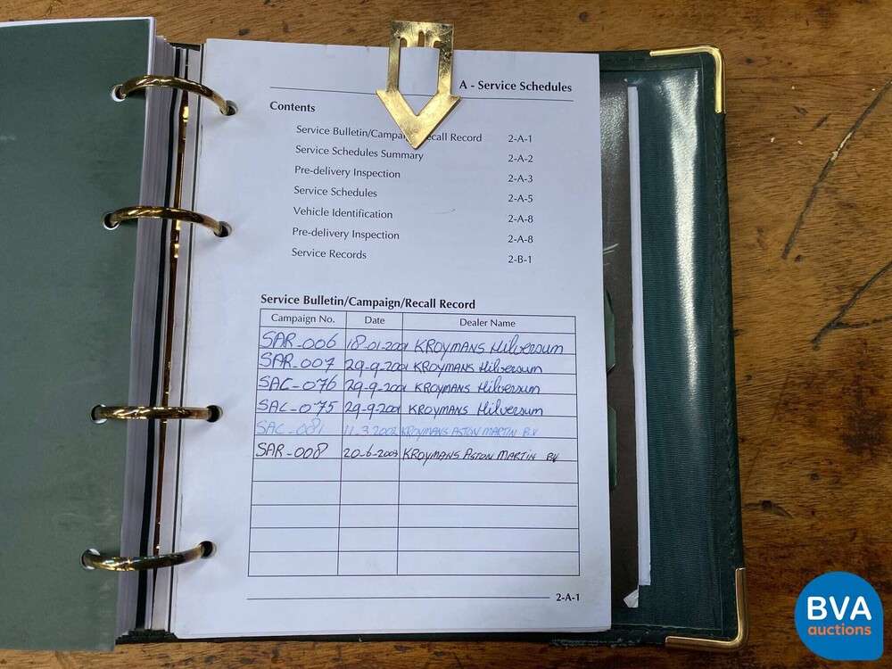 Aston Martin DB7 Volante Vantage 5.9 V12 416pk 2001 -Org NL-, 15-GS-FD