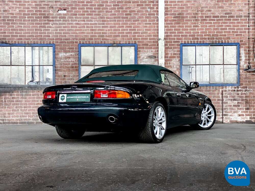 Aston Martin DB7 Volante Vantage 5.9 V12 416pk 2001 -Org NL-, 15-GS-FD
