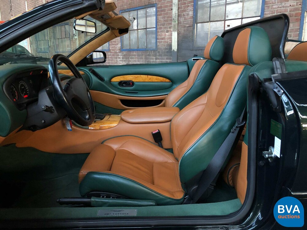 Aston Martin DB7 Volante Vantage 5.9 V12 416pk 2001 -Org NL-, 15-GS-FD