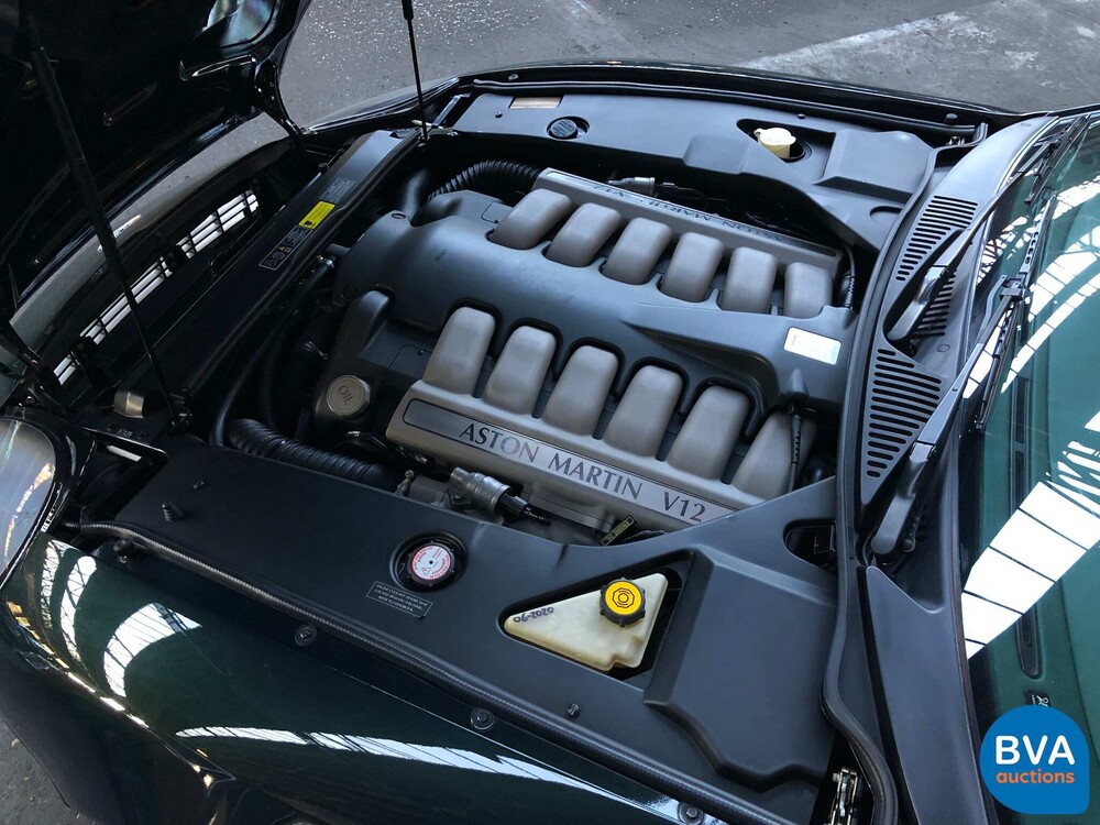 Aston Martin DB7 Volante Vantage 5.9 V12 416pk 2001 -Org NL-, 15-GS-FD