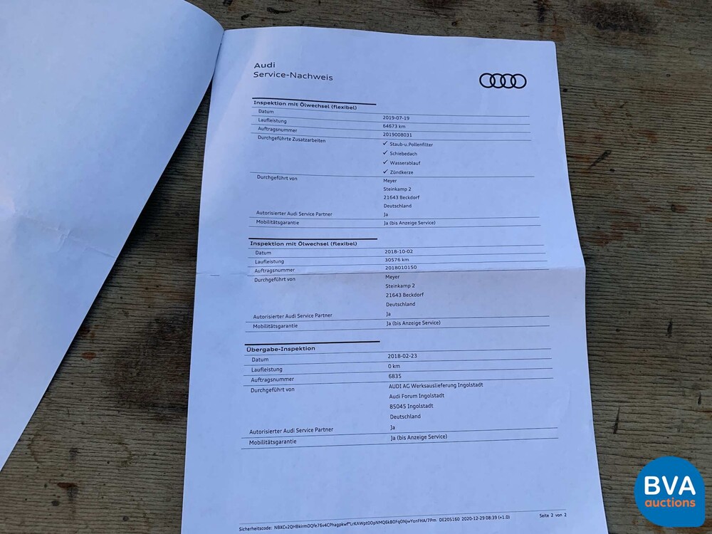 Audi S4 Avant 3.0 V6 TFSI Quattro 354pk 2018, N-472-LL