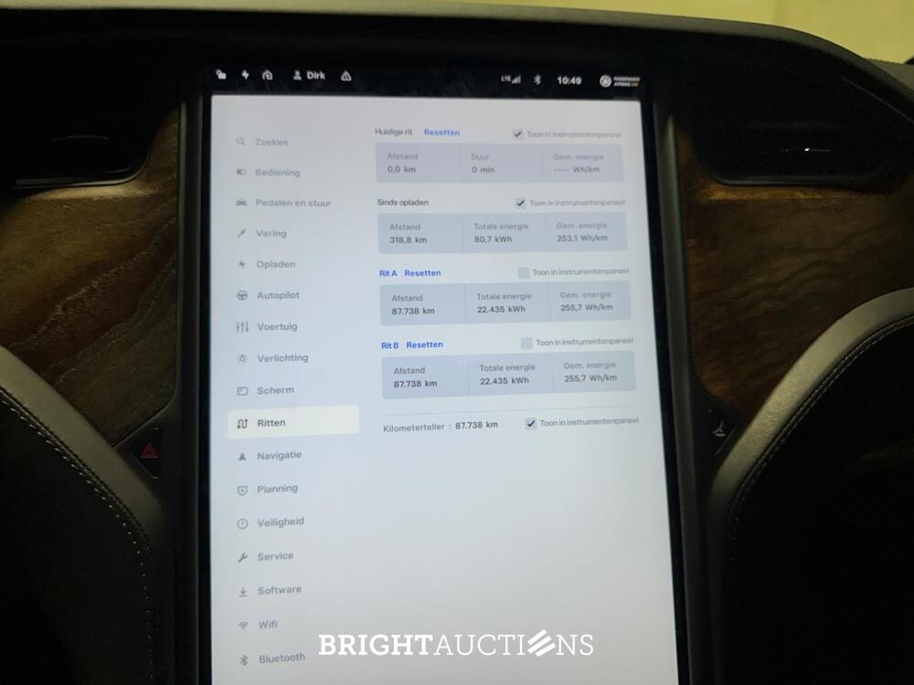 Tesla Model X Langstrecke 417hp 2020 (Original-NL), K-123-GP