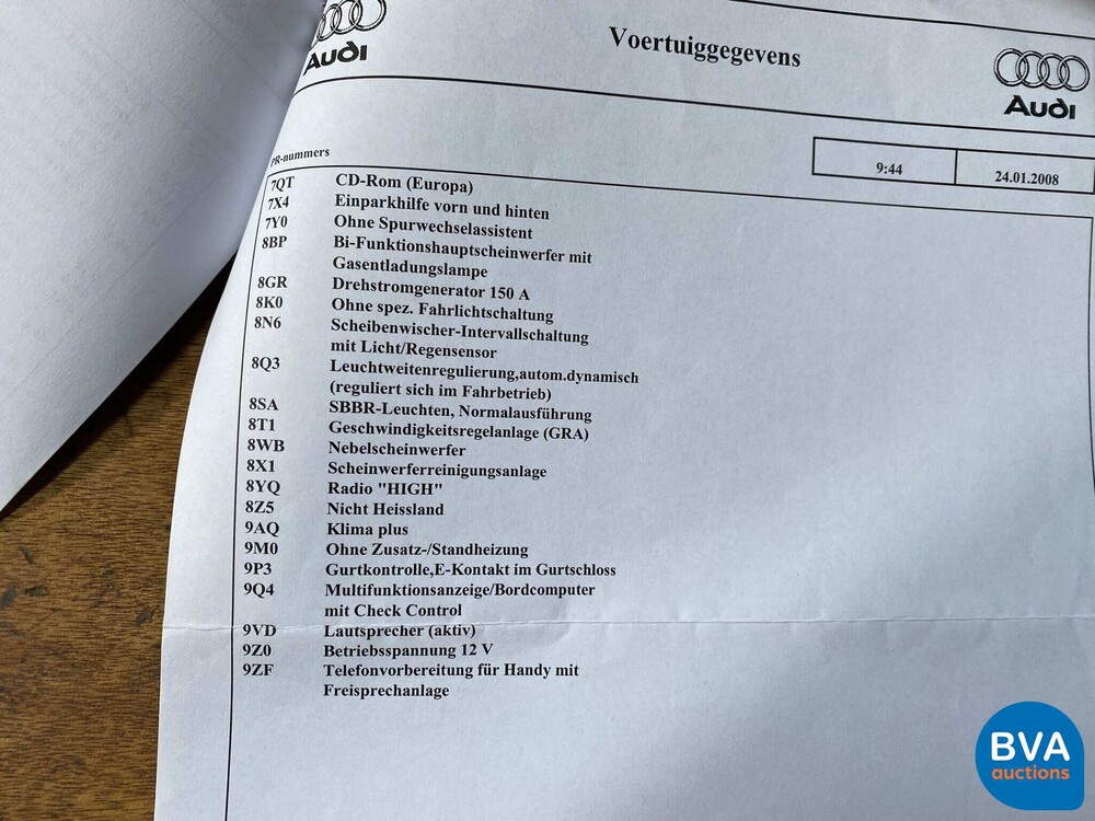 Audi A5 Coupé 3.2 FSI S-Line 265pk 2007, 92-XV-LH